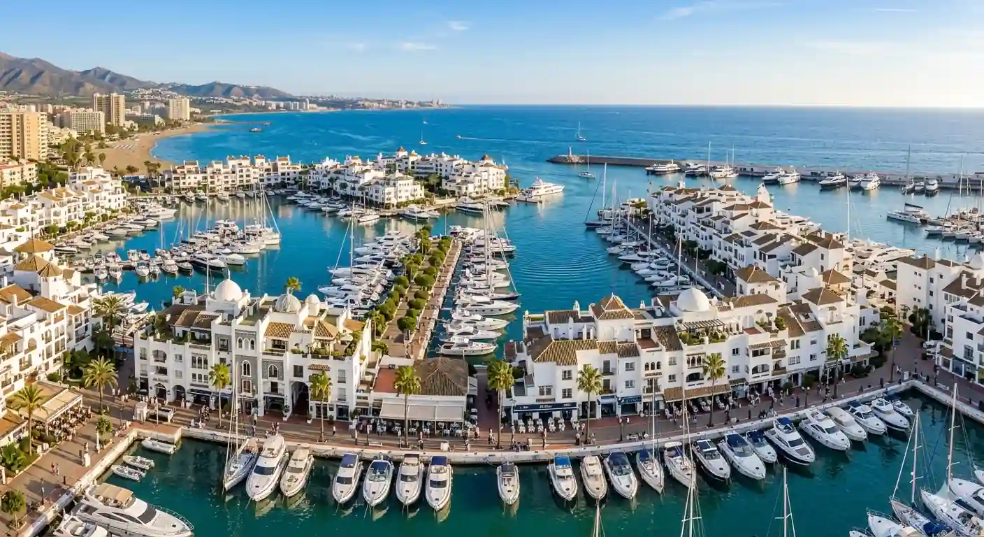 Vistas de Puerto Marina en Benalmádena
