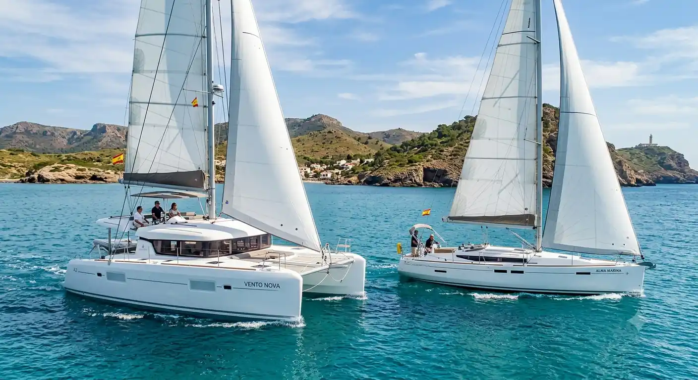Catamaran vs. Monohull: Why the Catamaran Rules the Costa del Sol