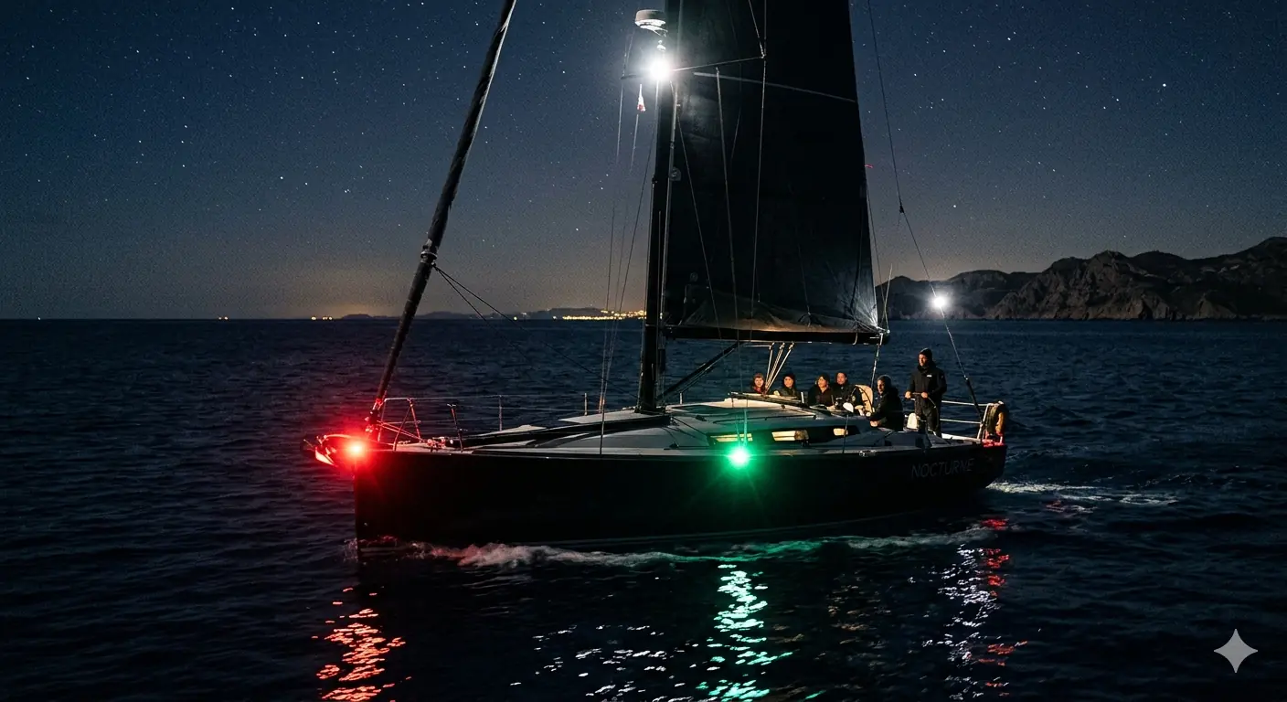 Boat navigation lights