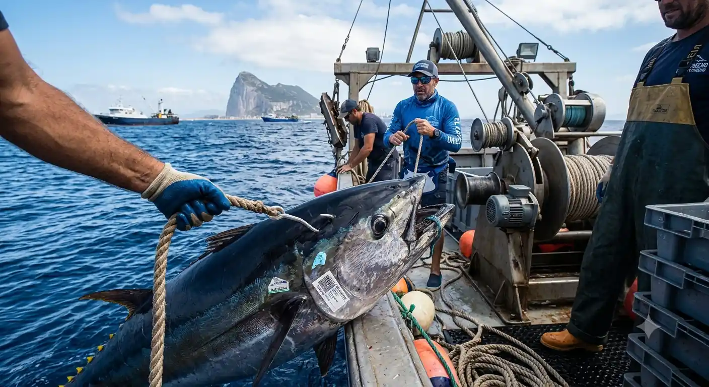 Commercial fishermen operating traditional gear