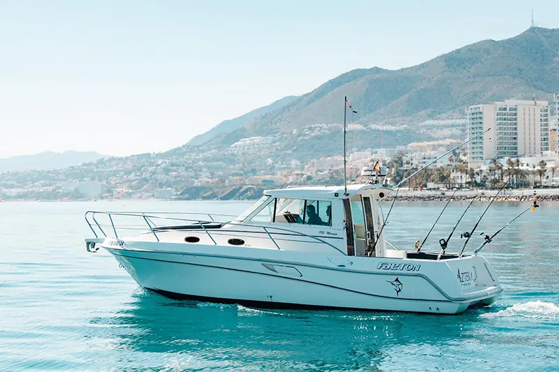 Fishing boat in Benalmadena