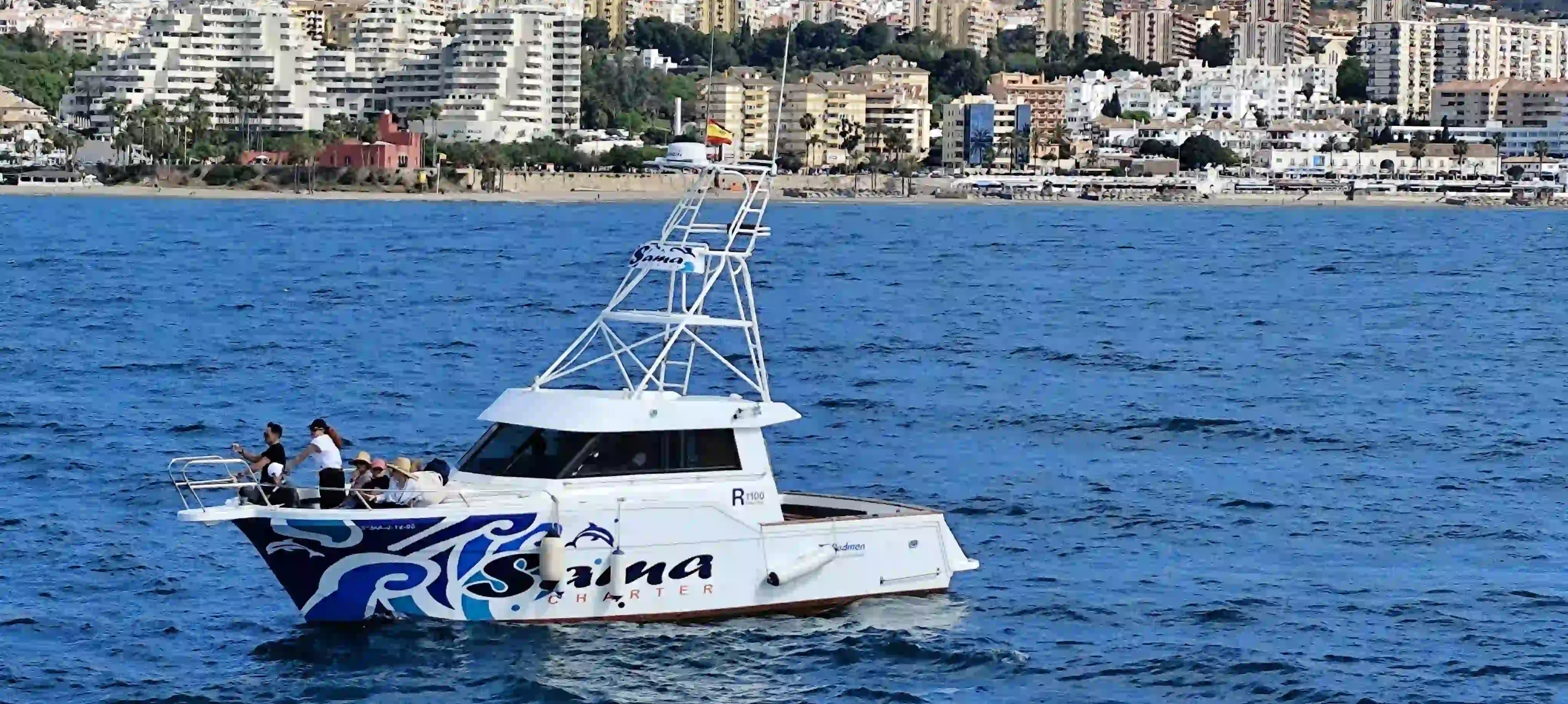 Fishing boat in Benalmadena